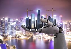 commercial property robot hand