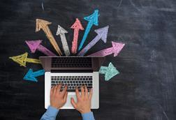 multi coloured arrows_laptop