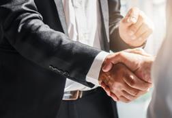 shake hands business