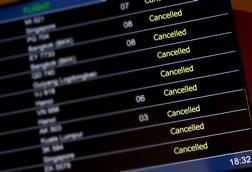 flights cancelled