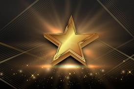 gold award, star