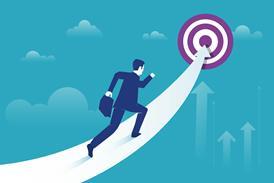 target. aggressive, running