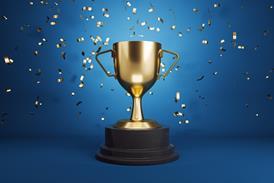gold award, trophy