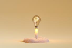 disrupt, lightbulb, launch