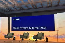 Empty stage, Marsh Aviation Summit 2026