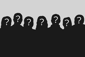 question mark face masks hidden