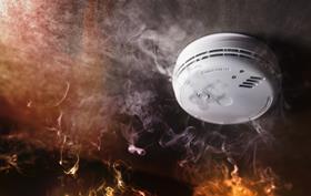 smoke alarm, fire