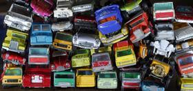 toy cars piled up