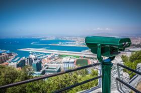 Gibraltar view binoculars