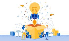 business launch, lightbulb