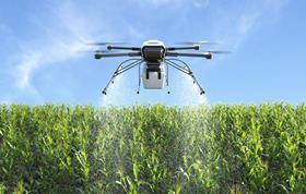 crop spraying drone