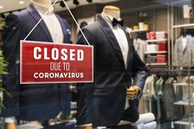 shop closed corona clothes