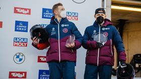 Bradley Hall and Greg Cackett - GB bobsleigh