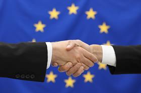 europe handshake