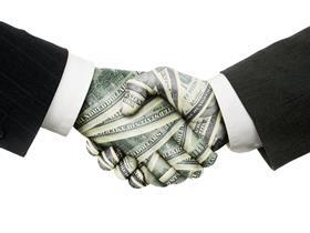 money hands