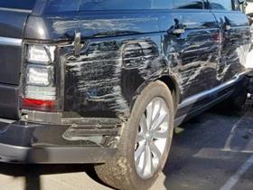 Damaged Range Rover 2