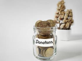 Donation pot