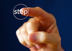 stop hand