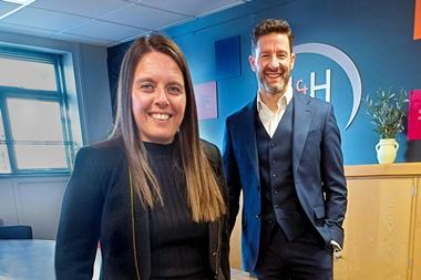 Kally Shane Head of Insurance Brokers with Richard Rankin, CEO HH Group plc