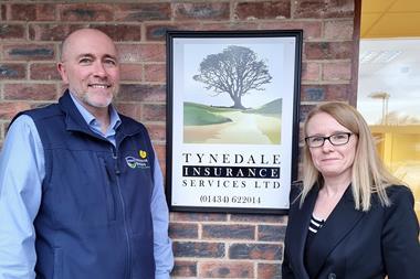 Paul Graham HH Insurance Brokers and Joanne Lee Tynedale Services