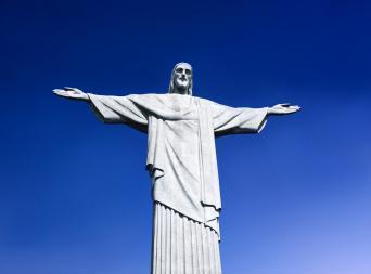 Jesus Christ the Redeemer statue in Rio de Janeiro, Brazil