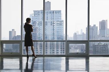 woman boss office