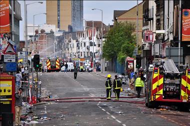 London Road Croydon riots