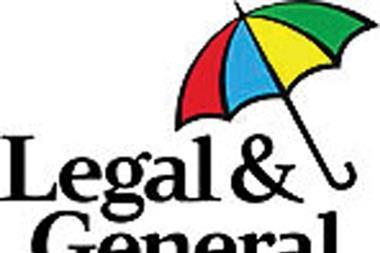 L&G logo of multicoloured umbrella