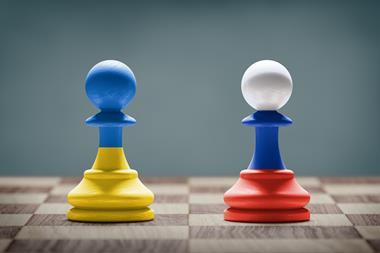RussiaUkraine chess pieces, strategy