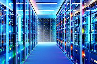data room, modern servers