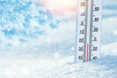 freezing weather