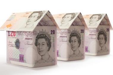 Houses made from Â£20 notes
