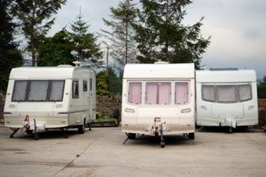 three caravans