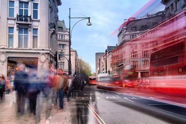 busy london