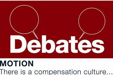 line debate - is there a compensation culture?