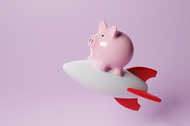 pig on a rocket