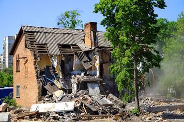 gas explosion house