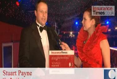 Stuart Payne Chubb - Insurance Times Awards 2011