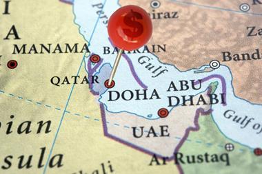 Multaqa Qatar map investment dollar