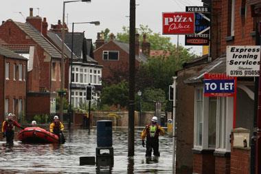 flood flooded shops