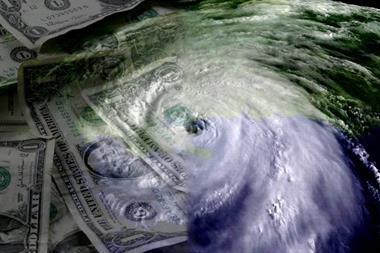 hurricane over US dollars