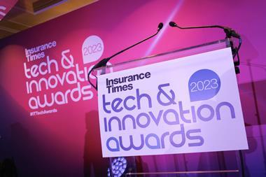 Tech awards stage