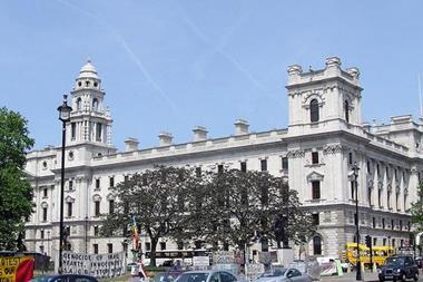 Treasury building London