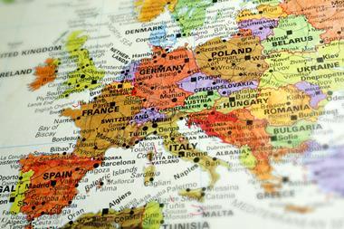 Europe map