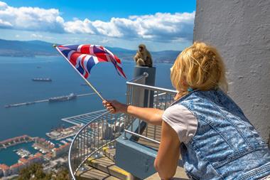 UK flag Gibraltar