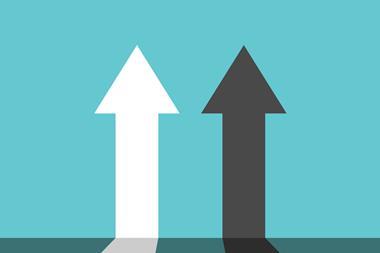 upward arrows