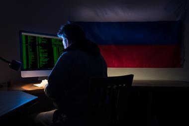 Russian hacker computer