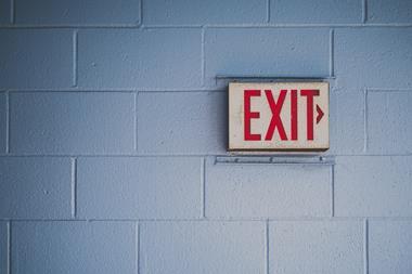 exit