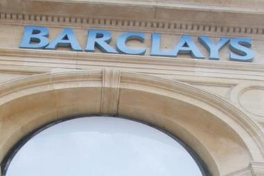 Barclays Bank sign