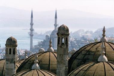 Istanbul from mosque roof
